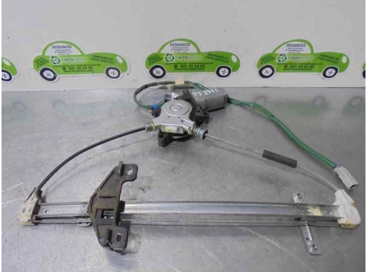 Replacement rear left window regulator for Honda Civic sedan 5 (EU7/8) 1.7 CDTi CAT OEM IAM reference 2 PINS 5 DOORS.