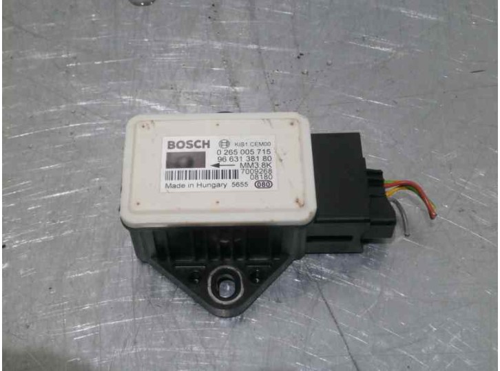 Recambio de sensor para citroën c4 grand picasso sx referencia OEM IAM 9663138180 0265005715 BOSCH