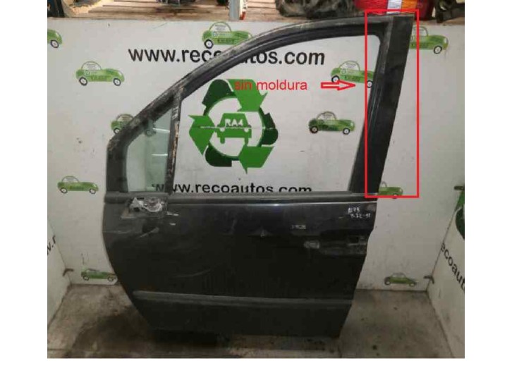 Recambio de puerta delantera izquierda para fiat ulysse (179) 2.0 cat referencia OEM IAM 9459963887 NEGRA 5 PUERTAS