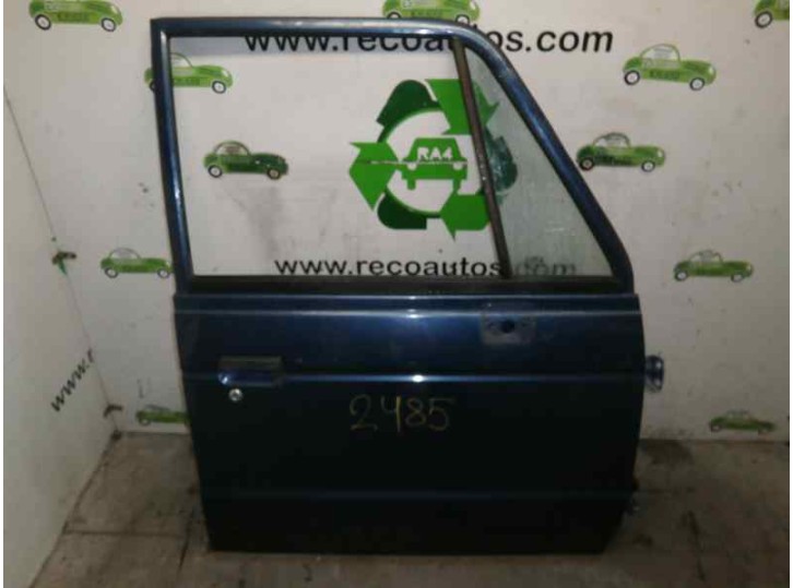 Recambio de puerta delantera derecha para hyundai galloper 2.5 referencia OEM IAM SM216207E AZUL 5 PUERTAS