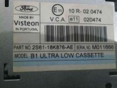 Recambio de sistema audio / radio cd para ford fiesta (cbk) ambiente referencia OEM IAM 2S6118K876AE M011666 VISTEON