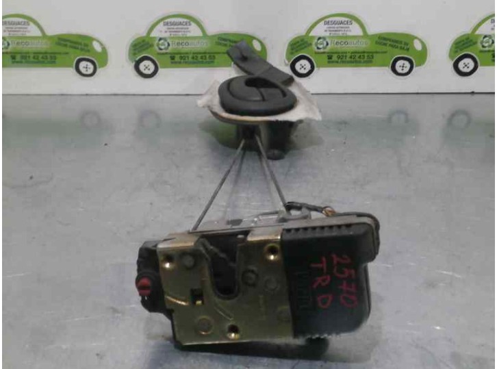 Replacement rear right door lock for Peugeot 406 Saloon (s1/s2) 2.2 HDi FAP CAT OEM IAM reference MANUAL 4 DOORS