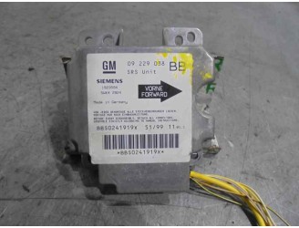 Recambio de centralita airbag para opel corsa b city referencia OEM IAM 09229038 5WK42924 SIEMENS