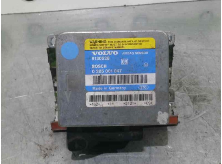 Replacement airbag control unit for Volvo Series 850 2.5 10v sedan OEM IAM reference 9130528 0285001047 BOSCH