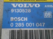 Replacement airbag control unit for Volvo 850 Series 2.5 10v sedan OEM IAM reference 9130528 0285001047 BOSCH