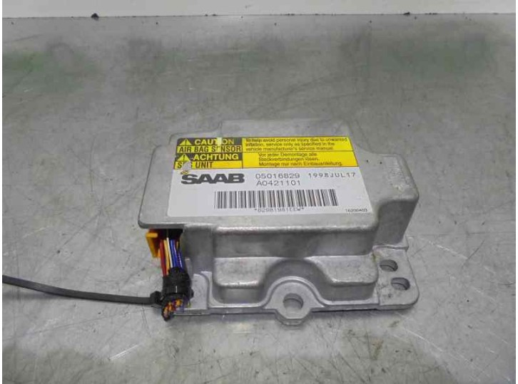 Recambio de centralita airbag para saab 9-3 coupé 2.2 tid referencia OEM IAM 05016829 0421101 