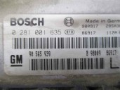 Recambio de centralita motor uce para opel omega b 2.0 dti referencia OEM IAM 90565939 0281001635 BOSCH
