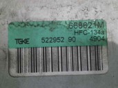 Recambio de evaporador aire acondicionado para renault modus 1.5 dci diesel referencia OEM IAM 668631E VALEO