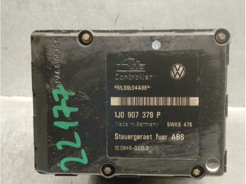 Recambio de abs para volkswagen bora i (1j2) 1.6 referencia OEM IAM 1J0614117D 1J0698117C 10020402074 ATE
