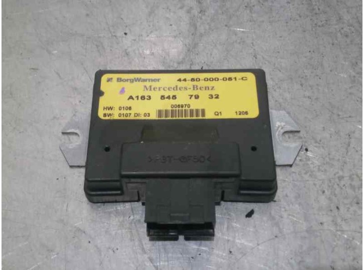 Recambio de centralita para mercedes-benz clase m (w163) 3.2 v6 18v cat referencia OEM IAM A1635457932 4450000051C BORGWARNER