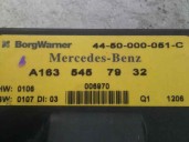 Recambio de centralita para mercedes-benz clase m (w163) 3.2 v6 18v cat referencia OEM IAM A1635457932 4450000051C BORGWARNER