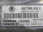 Recambio de centralita motor uce para skoda fabia (6y2/6y3) 1.4 referencia OEM IAM 047906033E 5WP4419807 SIEMENS