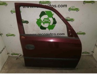 Recambio de puerta delantera derecha para opel meriva 1.7 16v cdti referencia OEM IAM 124583 GRANATE 5 PUERTAS