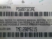 Recambio de centralita airbag para chrysler jeep cherokee (xj) 2.5 turbodiesel referencia OEM IAM P56007323AE TME1280Y6115 