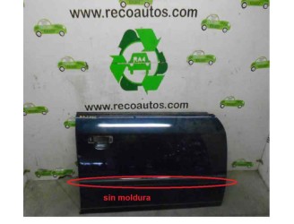Recambio de puerta delantera derecha para audi 100 berlina (c4) 2.3 referencia OEM IAM 659444 AZUL OSCURO 5 PUERTAS