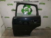 Recambio de puerta trasera izquierda para audi a2 (8z) 1.4 tdi referencia OEM IAM 8Z0827023D NEGRO 5 PUERTAS