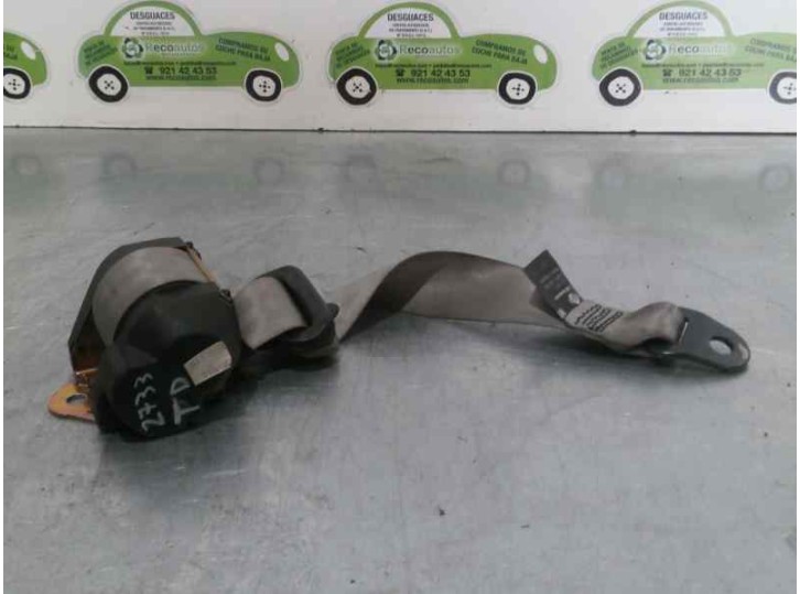 Recambio de cinturon seguridad trasero derecho para nissan micra (k12e) 1.2 cat referencia OEM IAM   3 PUERTAS