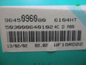 Recambio de cuadro instrumentos para peugeot 206 berlina xt referencia OEM IAM 9645096080 503000640102 