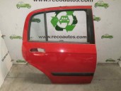 Replacement rear right door for Hyundai Getz (TB) 1.5 CRDi CAT OEM IAM reference 770041C020 RED 5 DOORS