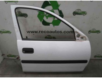 Recambio de puerta delantera derecha para opel combo (corsa b) 1.7 diesel referencia OEM IAM 90535124 BLANCA 4 PUERTAS