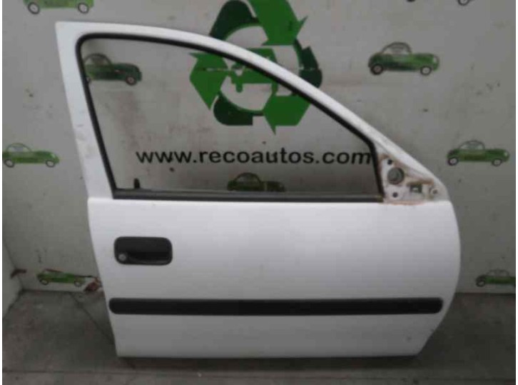 Recambio de puerta delantera derecha para opel combo (corsa b) 1.7 diesel referencia OEM IAM 90535124 BLANCA 4 PUERTAS