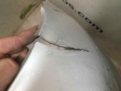 Recambio de paragolpes trasero para hyundai xg 3.5 v6 gls referencia OEM IAM 8661039510 GRIS 4 PUERTAS