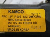 Replacement front right window regulator for Hyundai XG 3.5 V6 GLS OEM IAM reference F00S1A2266 2 PINS 4 DOORS