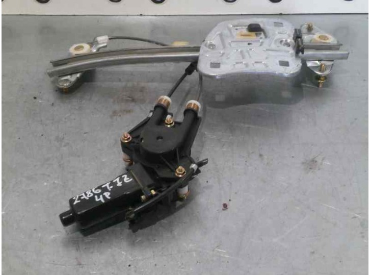 Replacement rear left window regulator for Hyundai XG 3.5 V6 GLS OEM IAM reference F00S1A2133 2 PINS 5 DOORS