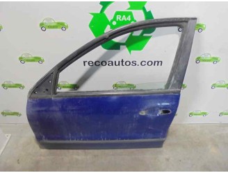 Replacement front left door for Fiat Marea Berlina (185) 1.9 turbodiesel OEM IAM reference 46538397 BLUE 4D