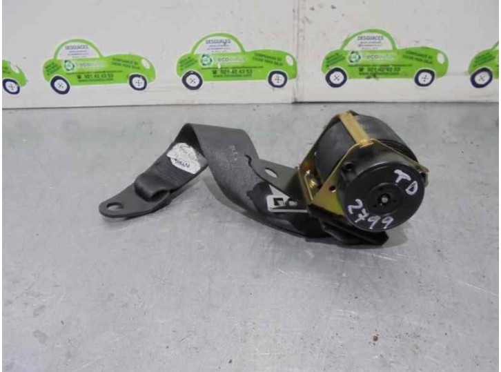 Recambio de cinturon seguridad trasero derecho para nissan primera berlina (p12) 1.9 16v turbodiesel cat referencia OEM IAM 5 