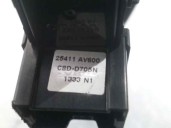 Replacement rear left window lift switch for Nissan Primera sedan (P12) 1.9 16V turbodiesel cat OEM IAM reference 2541
