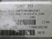 Replacement engine ECU for Fiat Punto berlina (188) 1.3 JTD cat OEM IAM reference 7160005300 