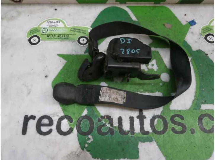 Recambio de cinturon seguridad delantero izquierdo para chrysler voyager (gs) 2.4 cat referencia OEM IAM 4680193 5 PUERTAS