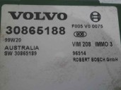 Recambio de centralita inmovilizador para volvo s40 berlina 1.8i referencia OEM IAM 30865188 F005V00075 BOSCH