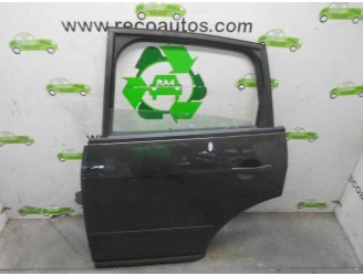 Recambio de puerta trasera izquierda para audi a2 (8z) 1.4 tdi referencia OEM IAM 8Z0833051 VERDE OSCURO 5 PUERTAS
