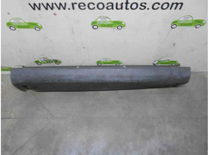 Replacement rear bumper for Fiat Doblo Cargo (223) 1.9 JTD CAT OEM IAM reference BLACK CENTRAL PART 5 DOORS