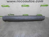 Replacement rear bumper for Fiat Doblo Cargo (223) 1.9 JTD CAT OEM IAM reference BLACK CENTRAL PART 5 DOORS