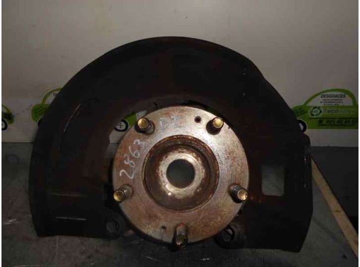 Recambio de mangueta delantera izquierda para hyundai santa fe (sm) 2.0 crdi cat referencia OEM IAM 5171526110  