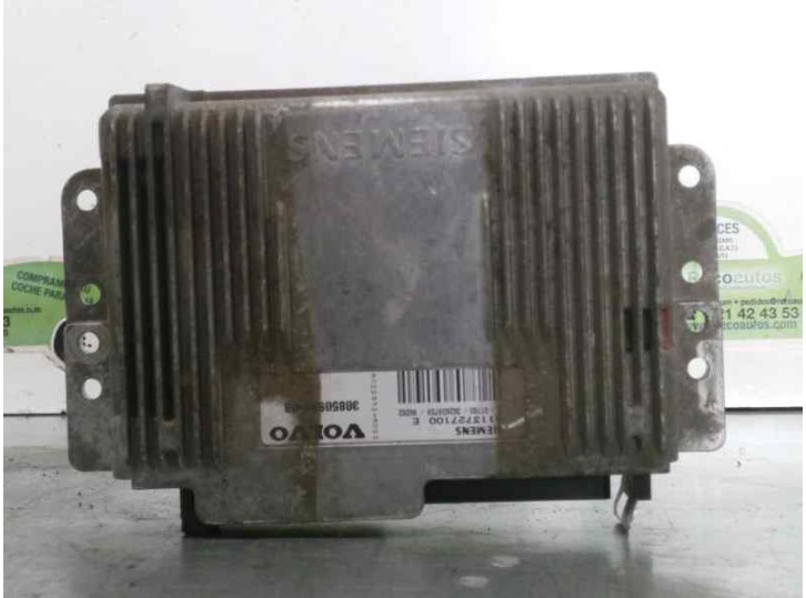 Replacement engine ECU for Volvo S40 saloon 1.8 16V cat OEM IAM reference 308509980B S113727100E SIEMENS