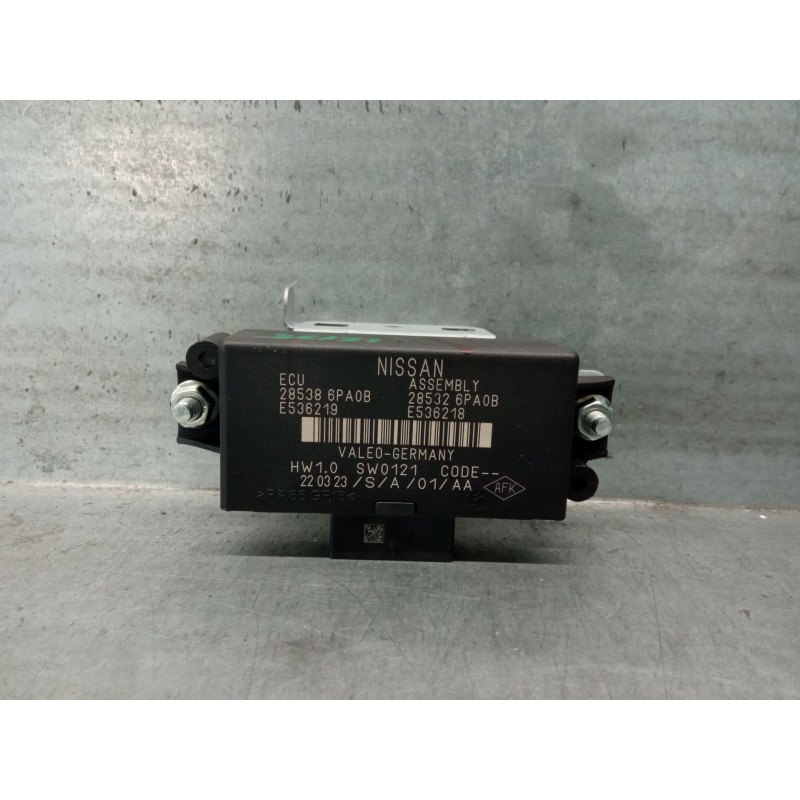 Recambio de modulo electronico para nissan juke (f16_) 1.0 referencia OEM IAM 285386PA0B  E536219 VALEO