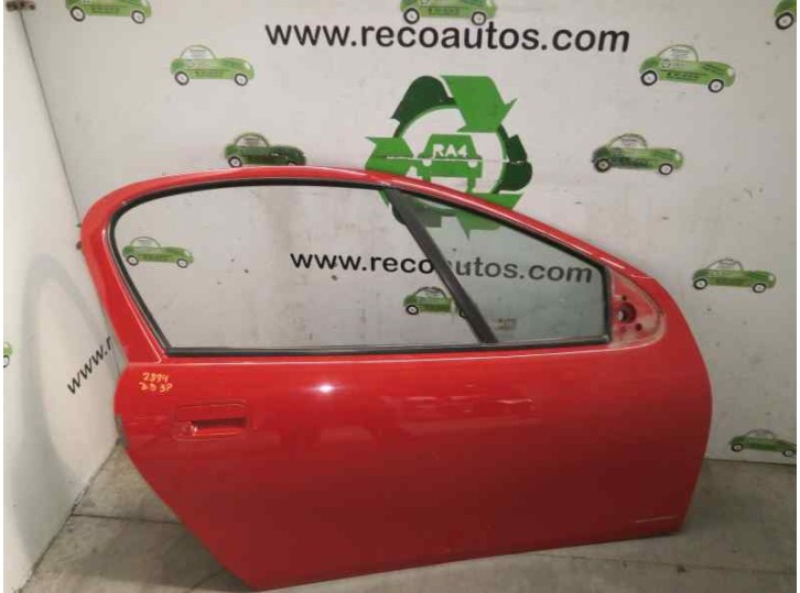 Recambio de puerta delantera derecha para opel tigra 1.4 16v referencia OEM IAM 09115362 ROJA 3 PUERTAS