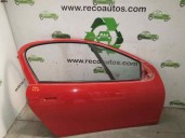 Recambio de puerta delantera derecha para opel tigra 1.4 16v referencia OEM IAM 09115362 ROJA 3 PUERTAS