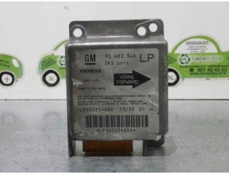 Recambio de centralita airbag para opel tigra 1.4 16v referencia OEM IAM 90483546 5WK4115 SIEMENS