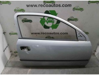 Recambio de puerta delantera derecha para opel astra g berlina 2.0 dti referencia OEM IAM 124539 GRIS 3 PUERTAS