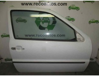 Recambio de puerta delantera derecha para volkswagen polo classic (6v2) 1.4 referencia OEM IAM 6K4831052C BLANCO 3 PUERTAS