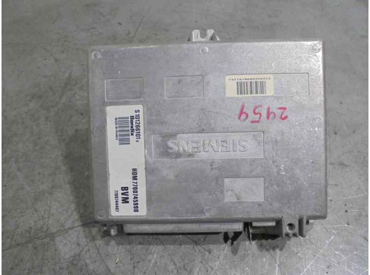 Recambio de centralita motor uce para renault 21 x48y 1.9 referencia OEM IAM 7700745990 S101266101 SIEMENS