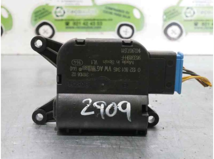Recambio de motor calefaccion para seat leon (1p1) fr 1 referencia OEM IAM 1K0907511 0132801345 BOSCH