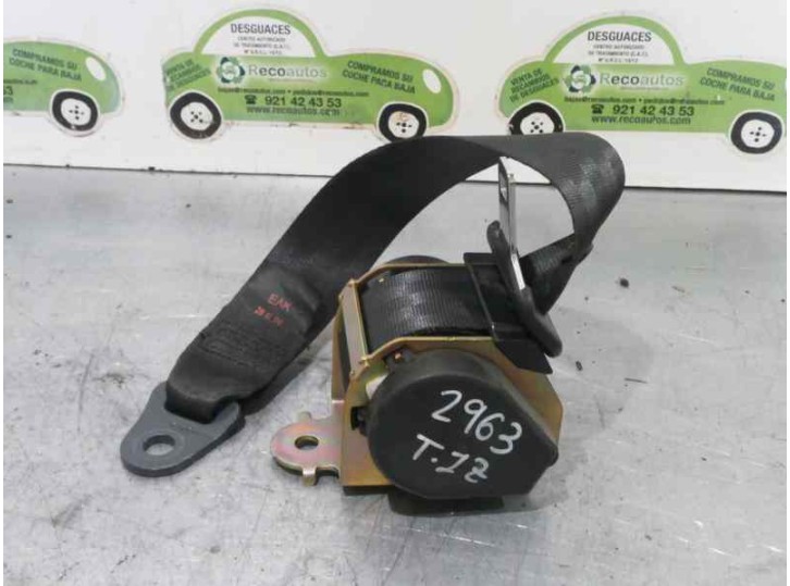 Replacement rear left seat belt for Citroën C4 Berlina Premier OEM IAM reference D505452AC30 5 DOORS
