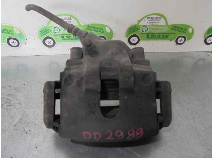 Recambio de pinza freno delantera derecha para fiat doblo cargo (223) 1.9 jtd cat referencia OEM IAM D1624 ATE