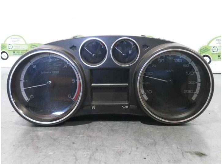 Recambio de cuadro instrumentos para peugeot 308 sport referencia OEM IAM 9665107480 503001550311 